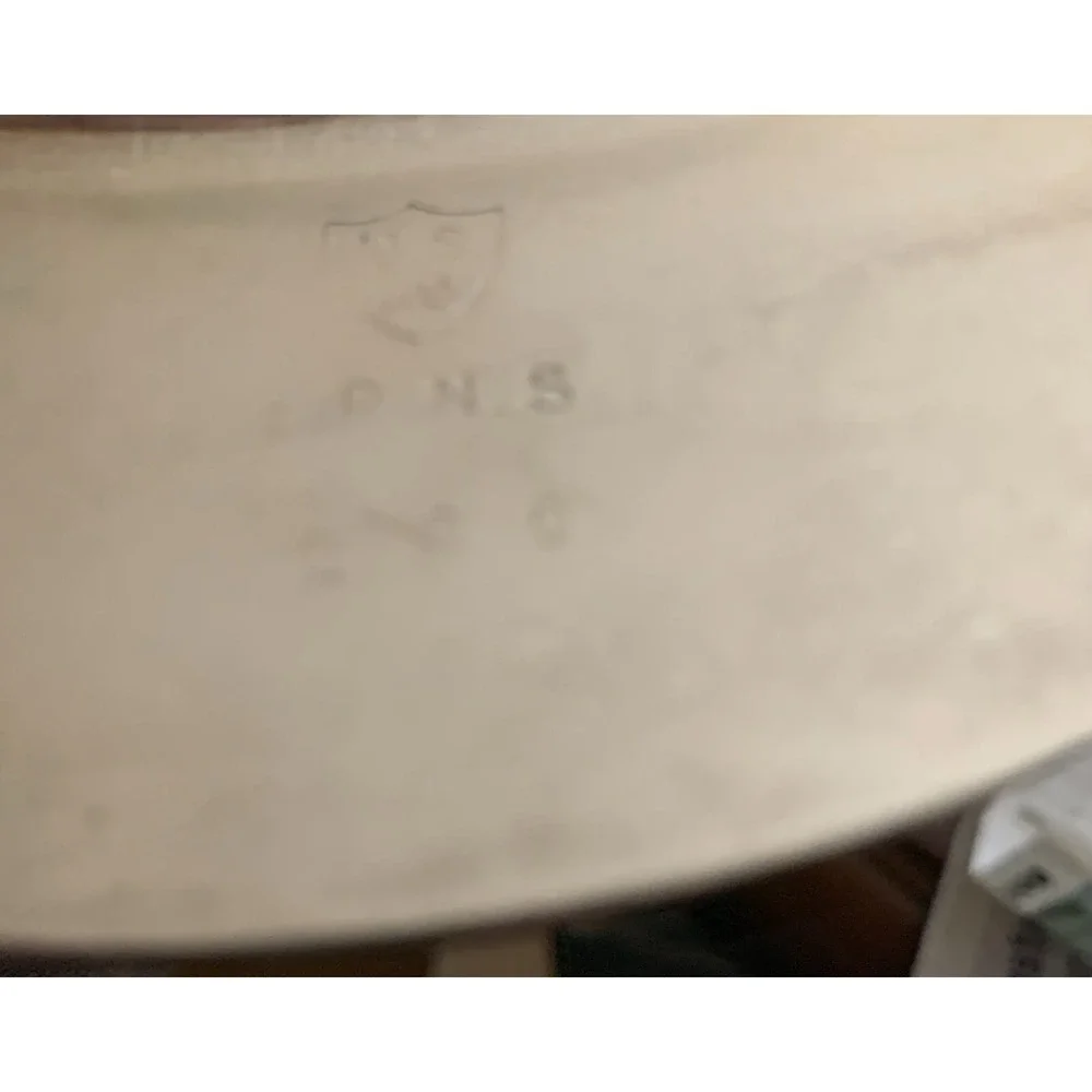 Beautiful Vintage Footed Oval Georgian Community Plate/Platter Serving Tray‎